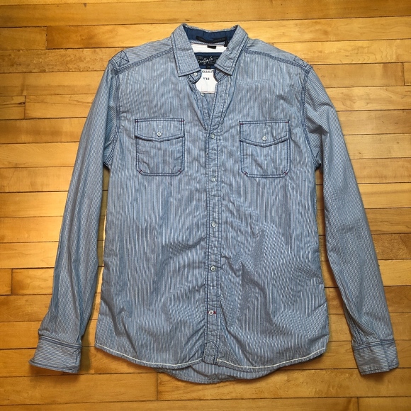 Buffalo David Bitton Other - ⚡️ Buffalo by David Bitton Striped Button Down